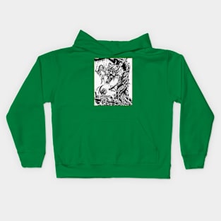 SAVAGE BARBARIAN Kids Hoodie